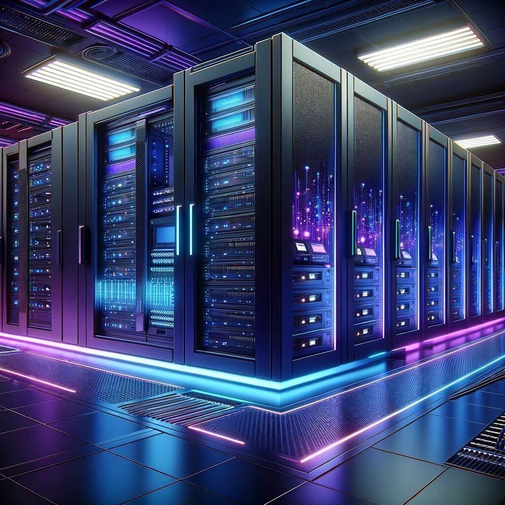 Data center background